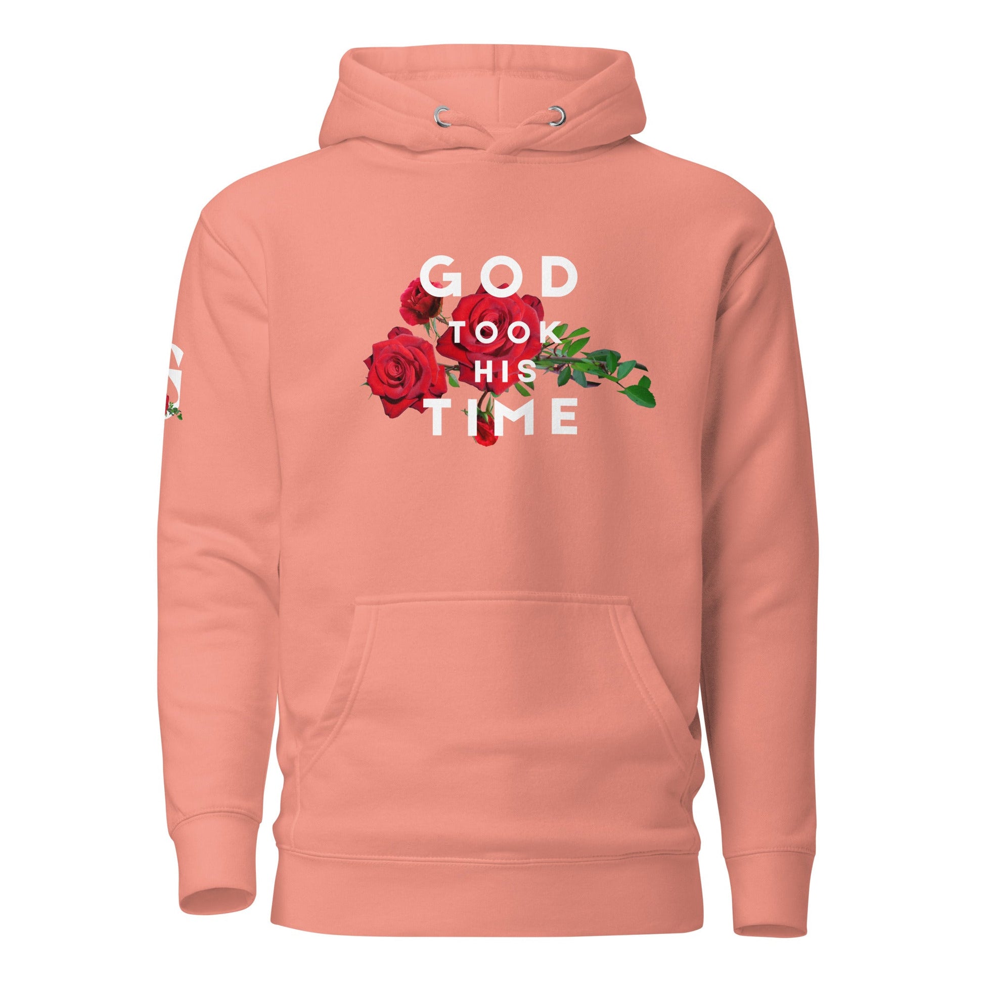 God took his time Unisex Hoodie - Catch This Tea Shirts