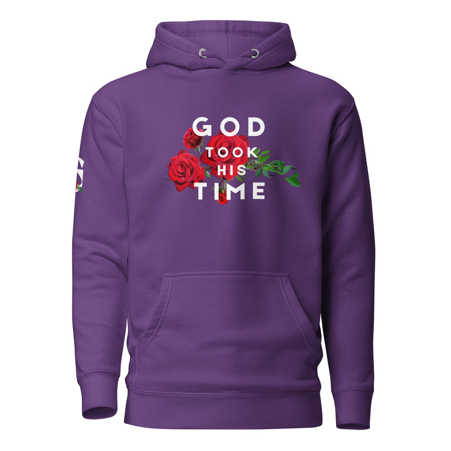 God took his time Unisex Hoodie - Catch This Tea Shirts