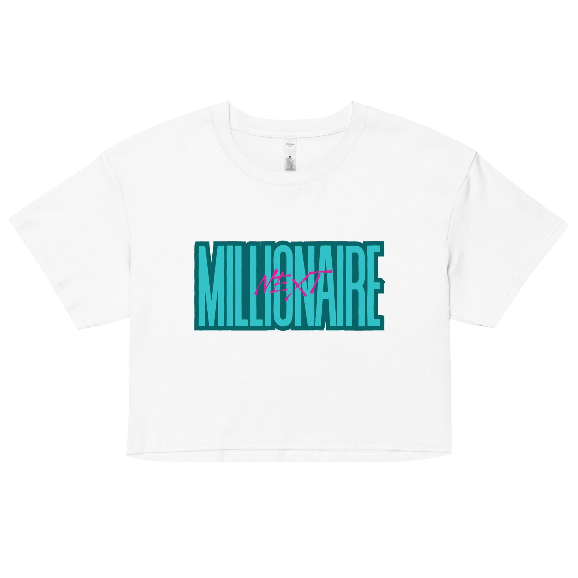 Next Millionaire Women’s Crop - Catch This Tea Shirts