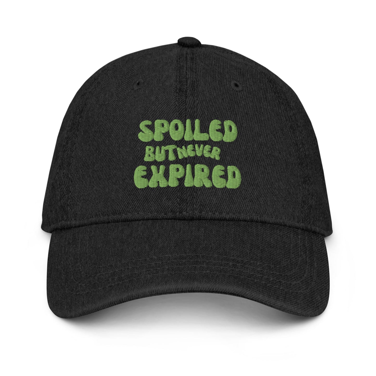 Spoiled But Never Expired Denim Hat - Catch This Tea Shirts