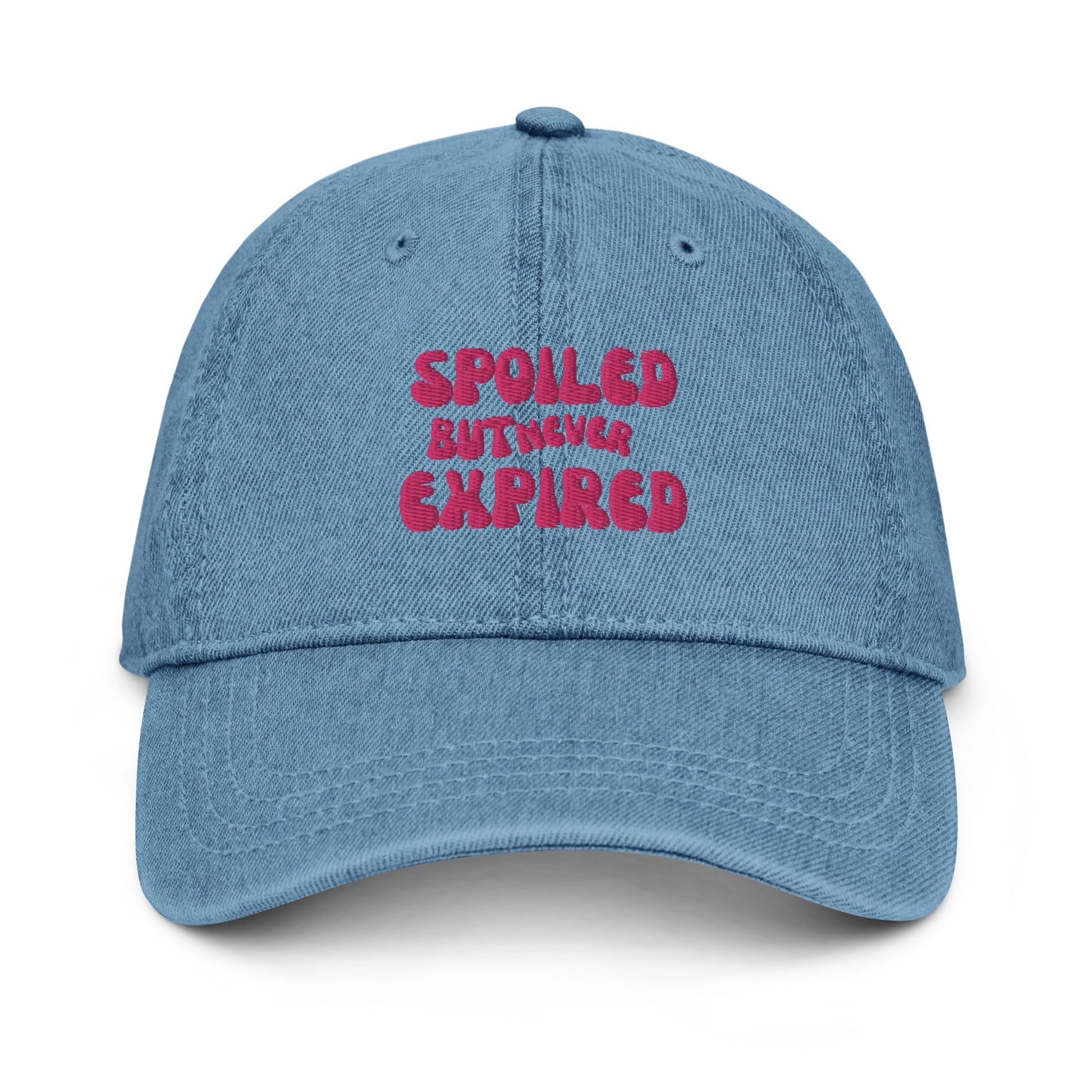 Spoiled But Never Expired Denim Hat - Catch This Tea Shirts